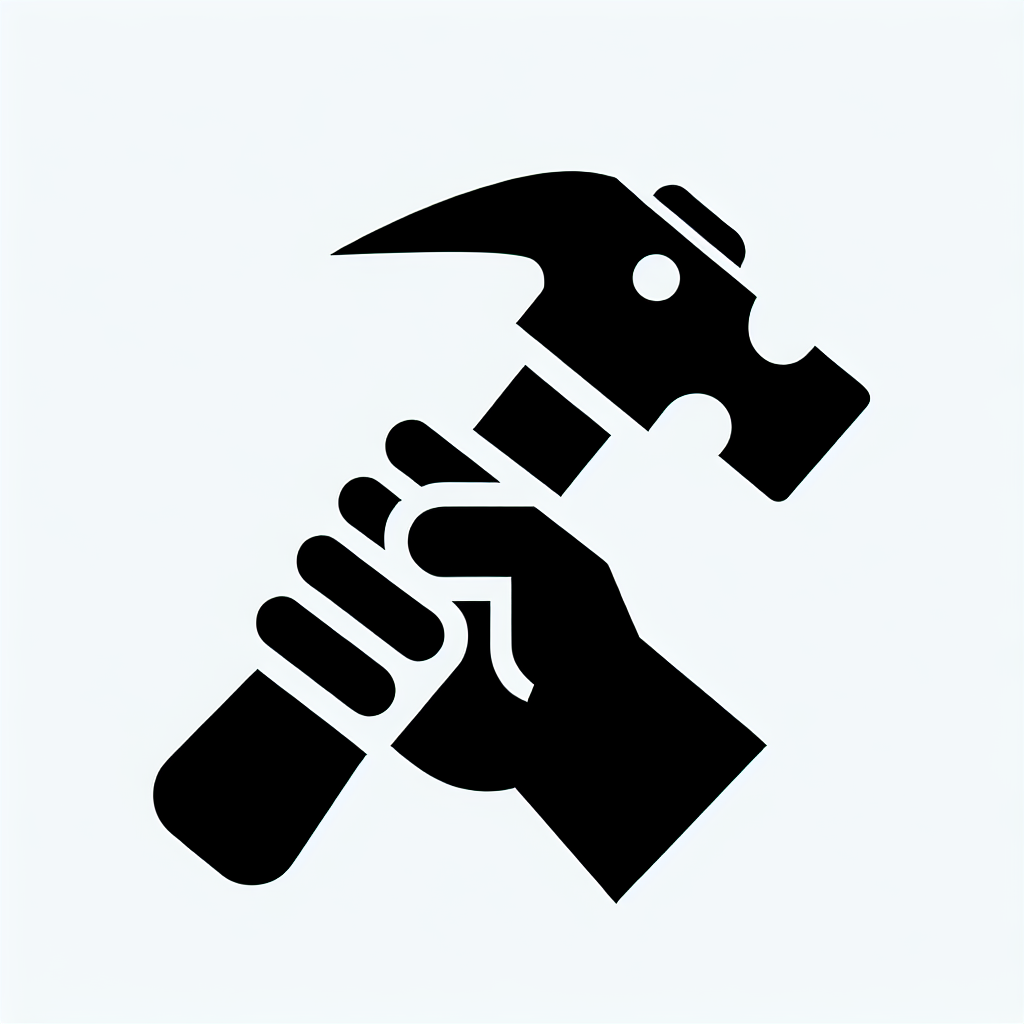 Hand and Hammer Logo