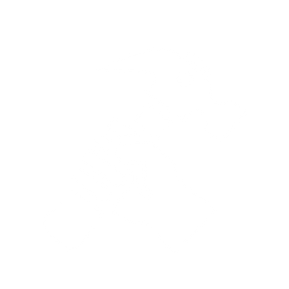 Hand and Hammer Logo #ffffff