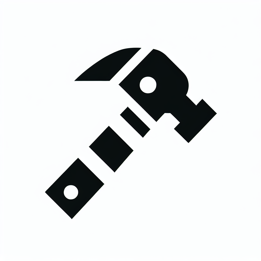 Hammer Silhouette Logo