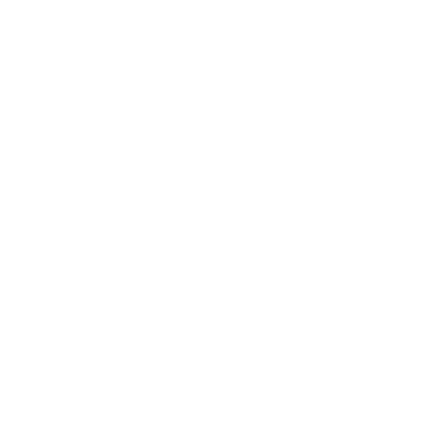 Hammer Silhouette Logo #ffffff