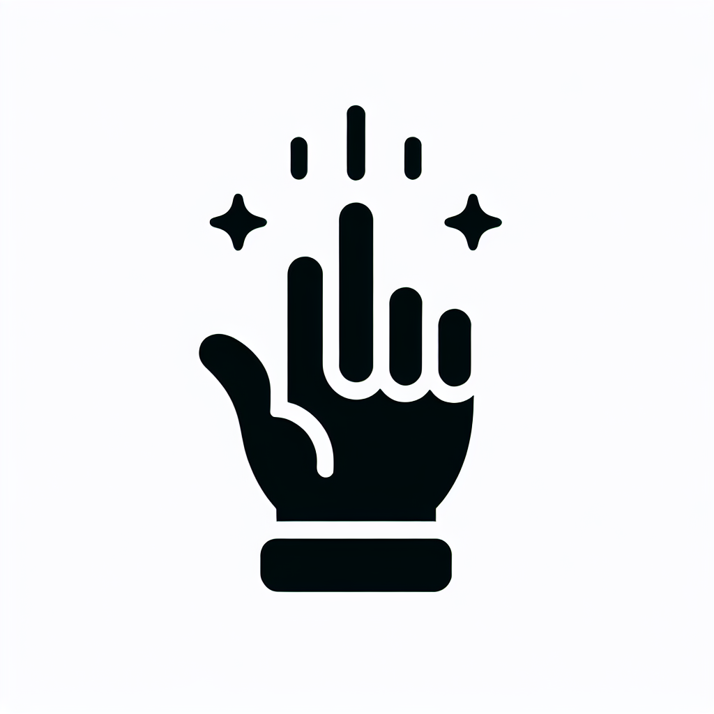 Interactive Hand Logo