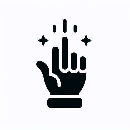 Interactive Hand Logo