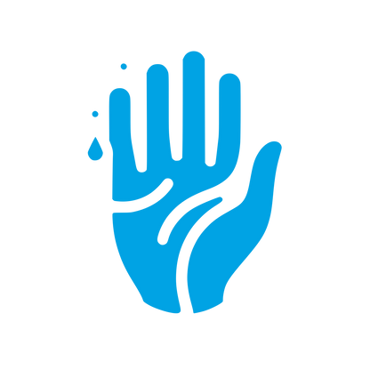 Hand Bold Logo #00a3e4