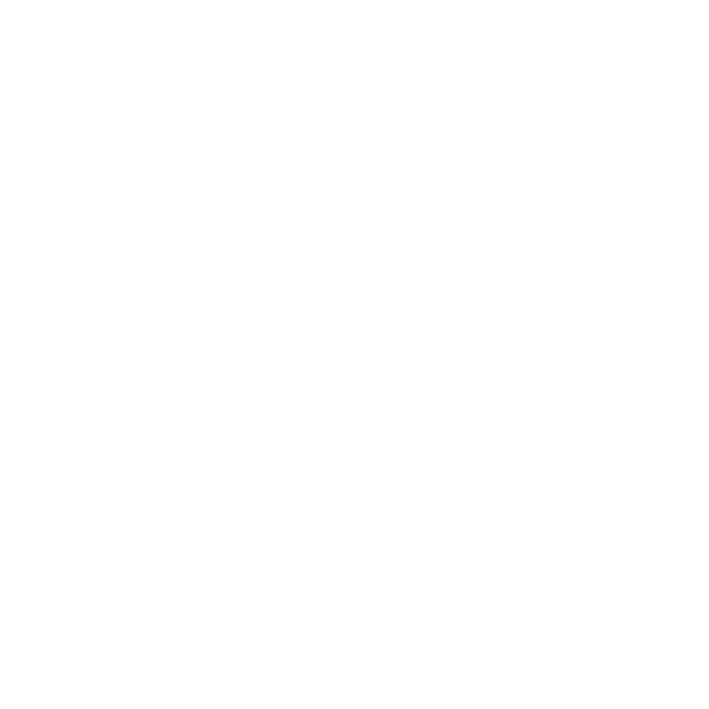 Wave Hand Logo #ffffff