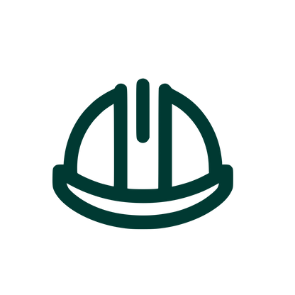 Safety Helmet Logo #003932