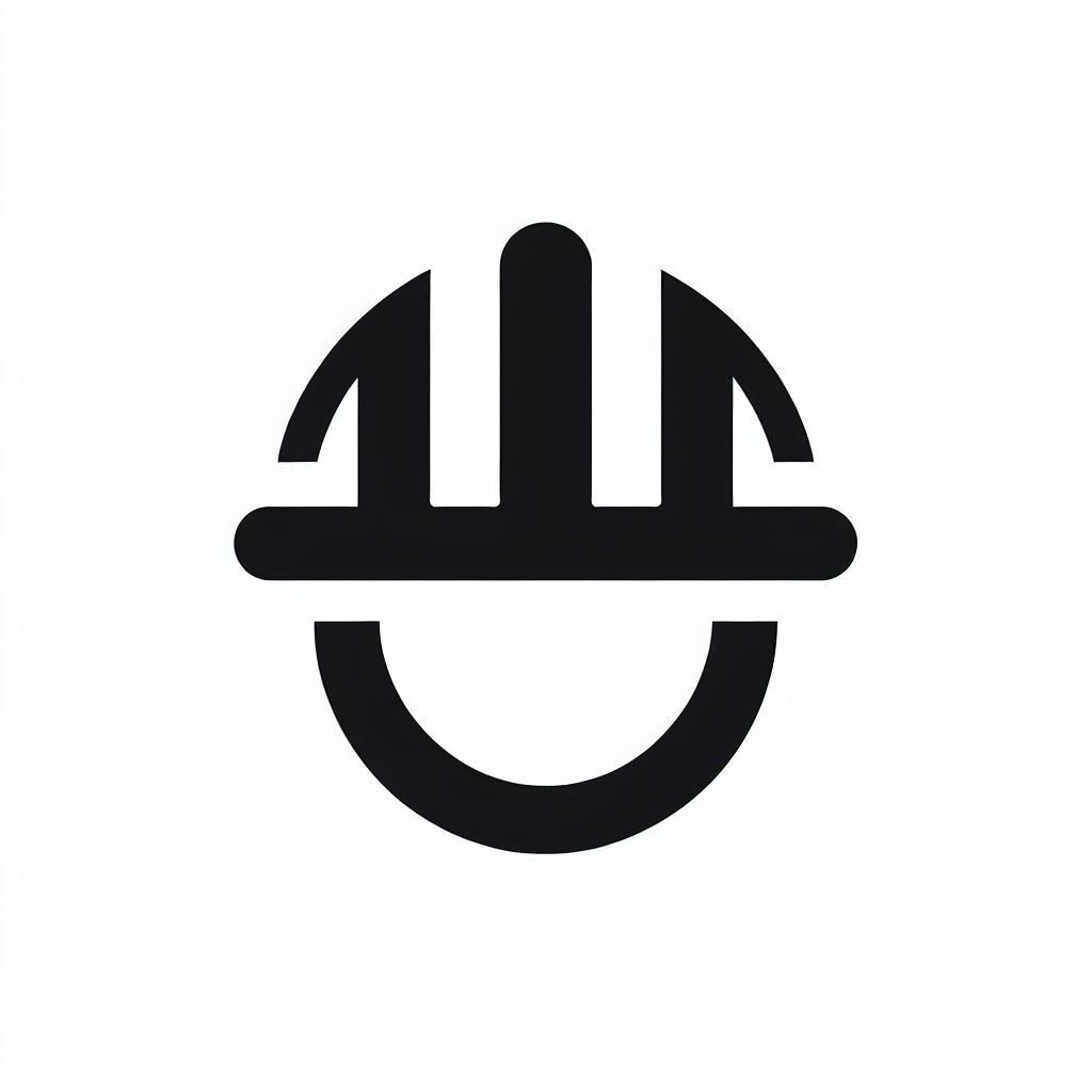 Hardhat Semicircle Logo