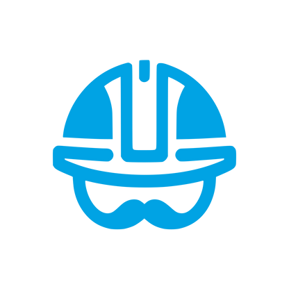 Hardhat Safety Logo #00a3e4