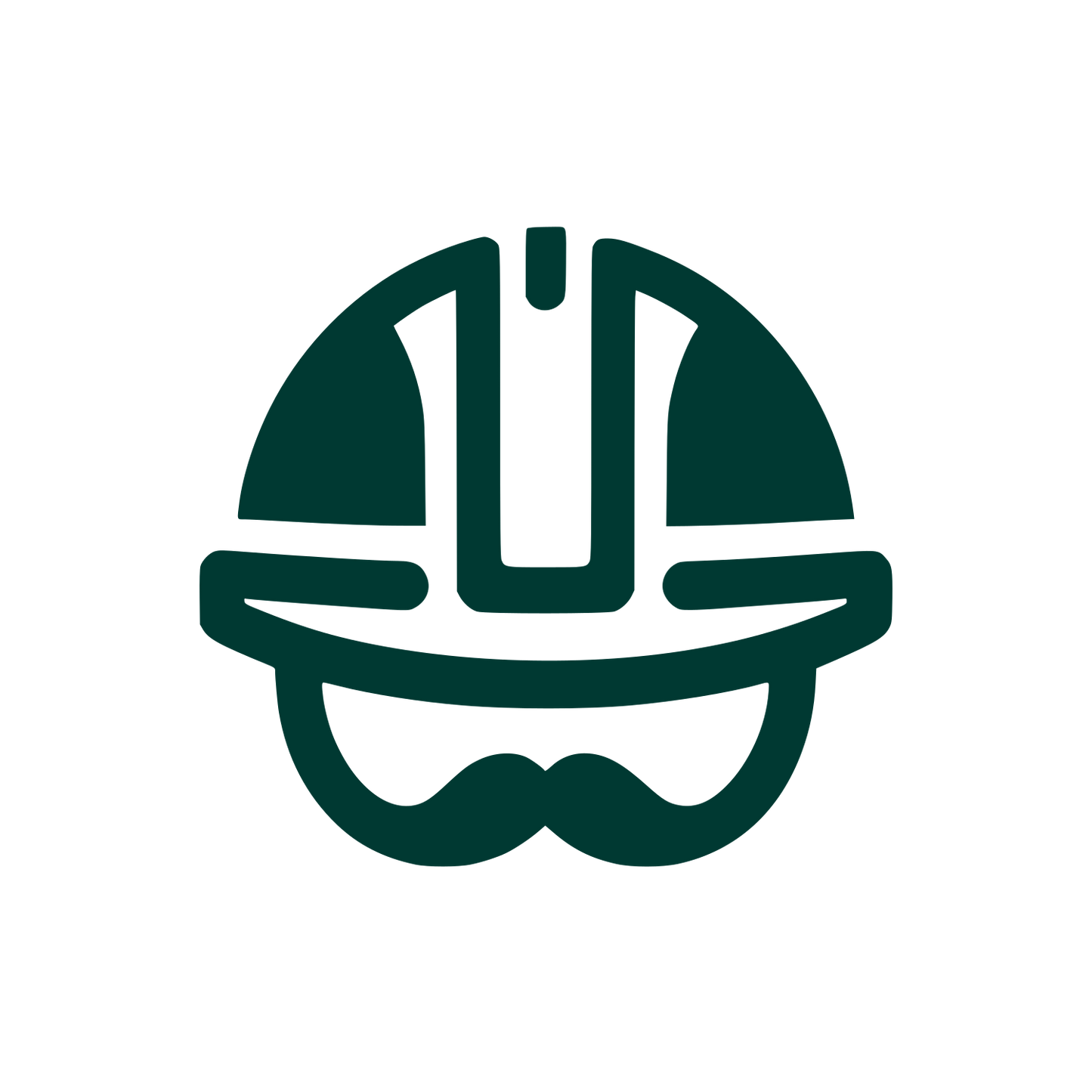 Hardhat Safety Logo #003932