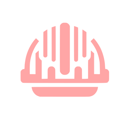 Safety Helmet Logo #ffa6a6