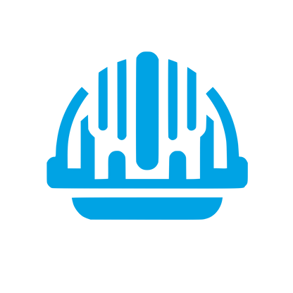 Safety Helmet Logo #00a3e4