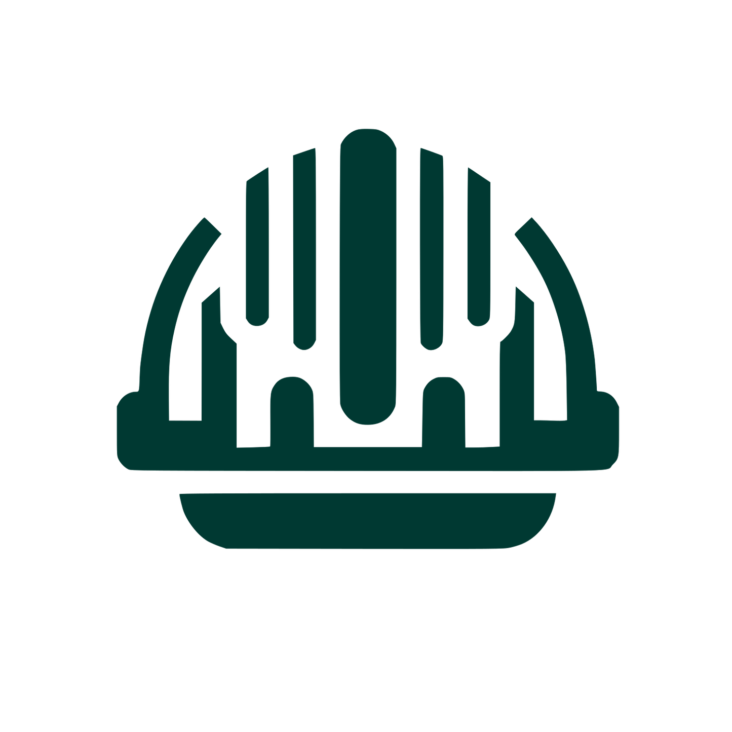 Safety Helmet Logo #003932