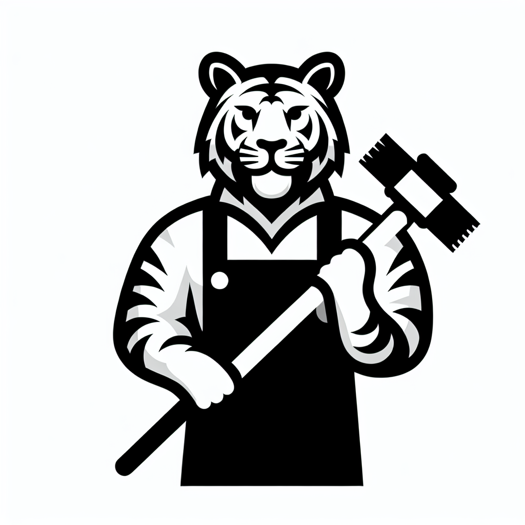 Tiger in Apron Logo