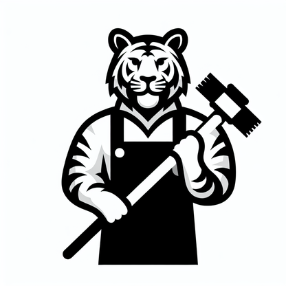 Tiger in Apron Logo