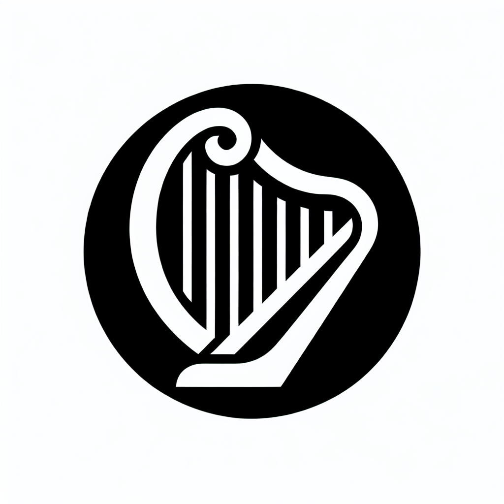 Harp Musical Logo