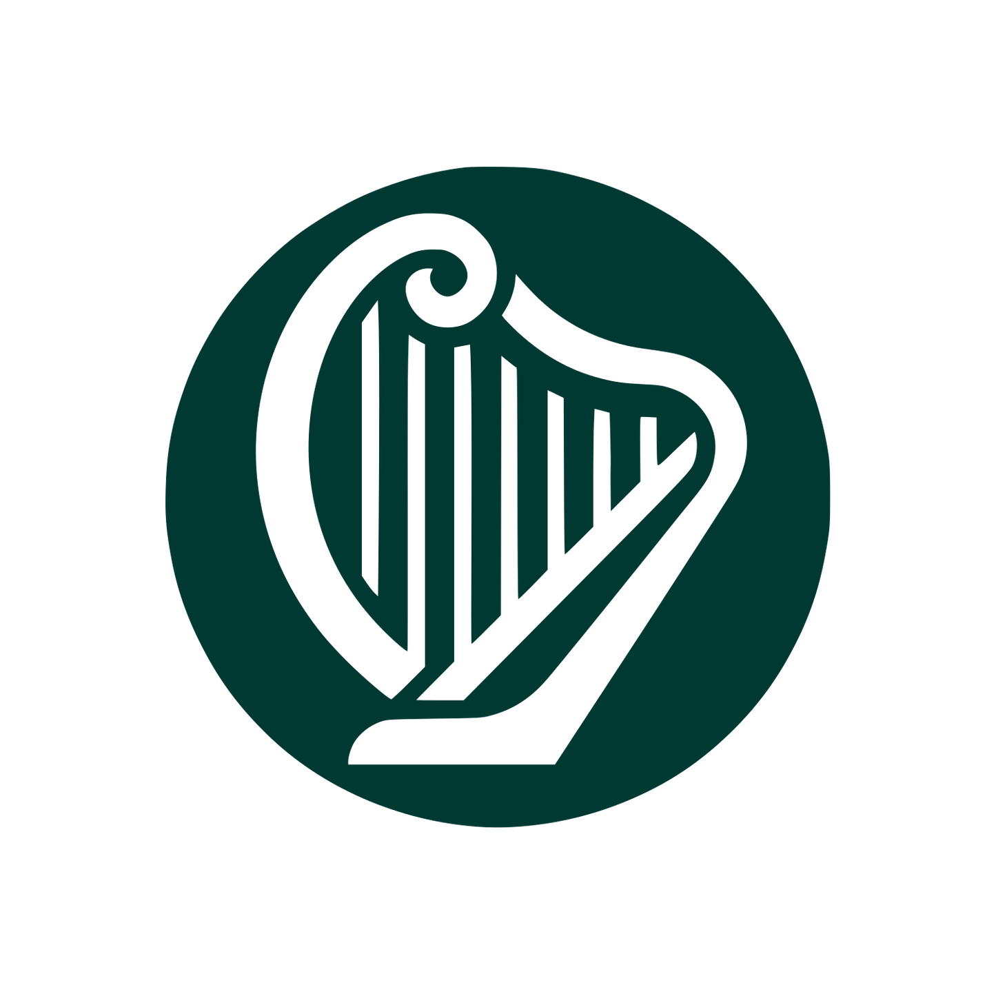 Harp Musical Logo #003932
