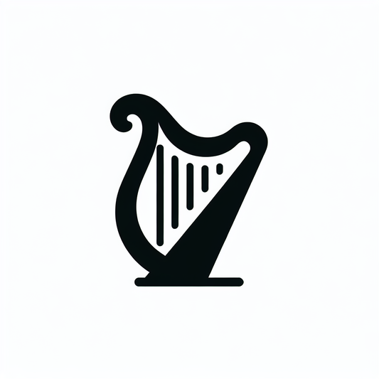 Harp Instrument Logo