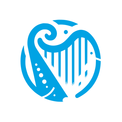 Abstract Whisker Logo #00a3e4