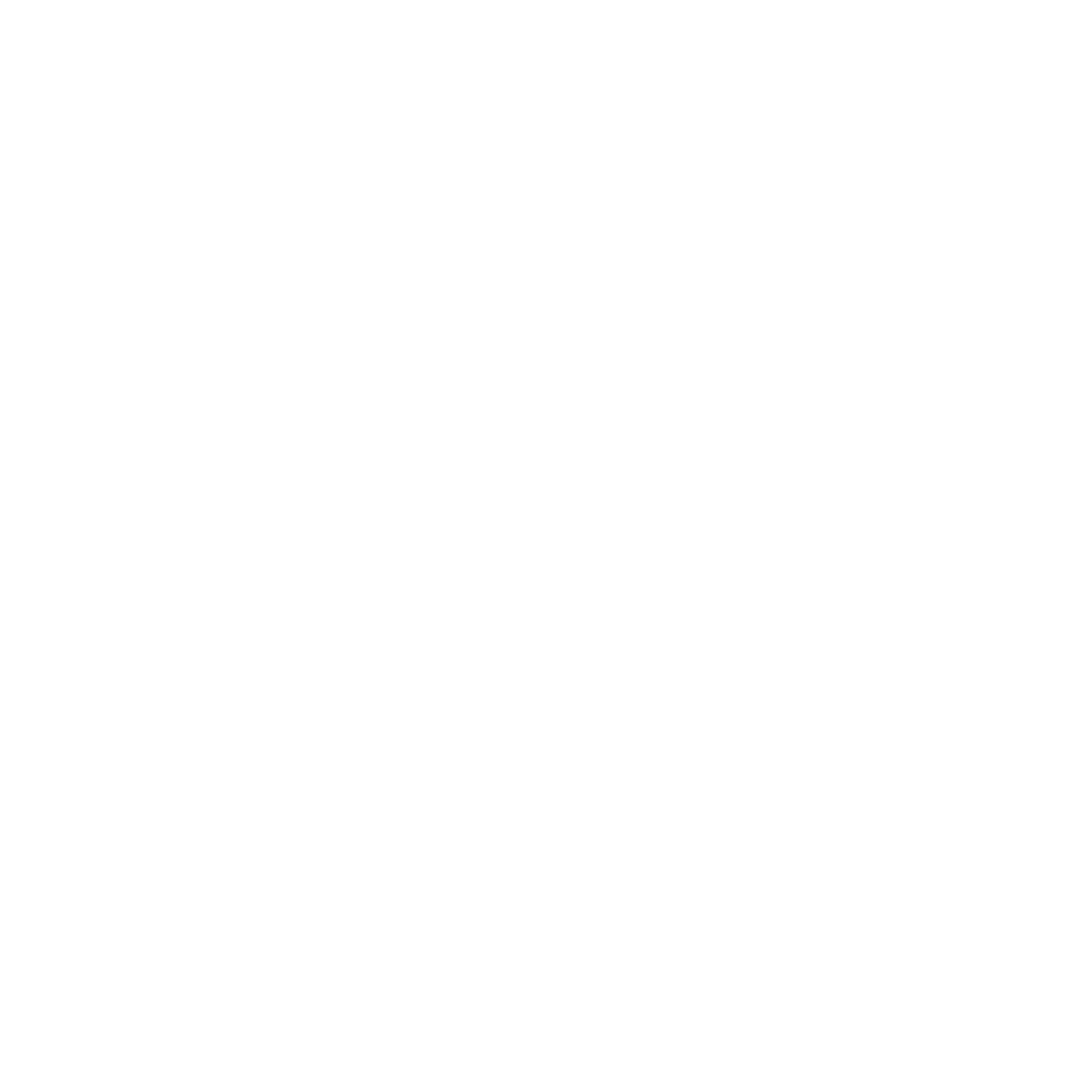 Abstract Whisker Logo #ffffff
