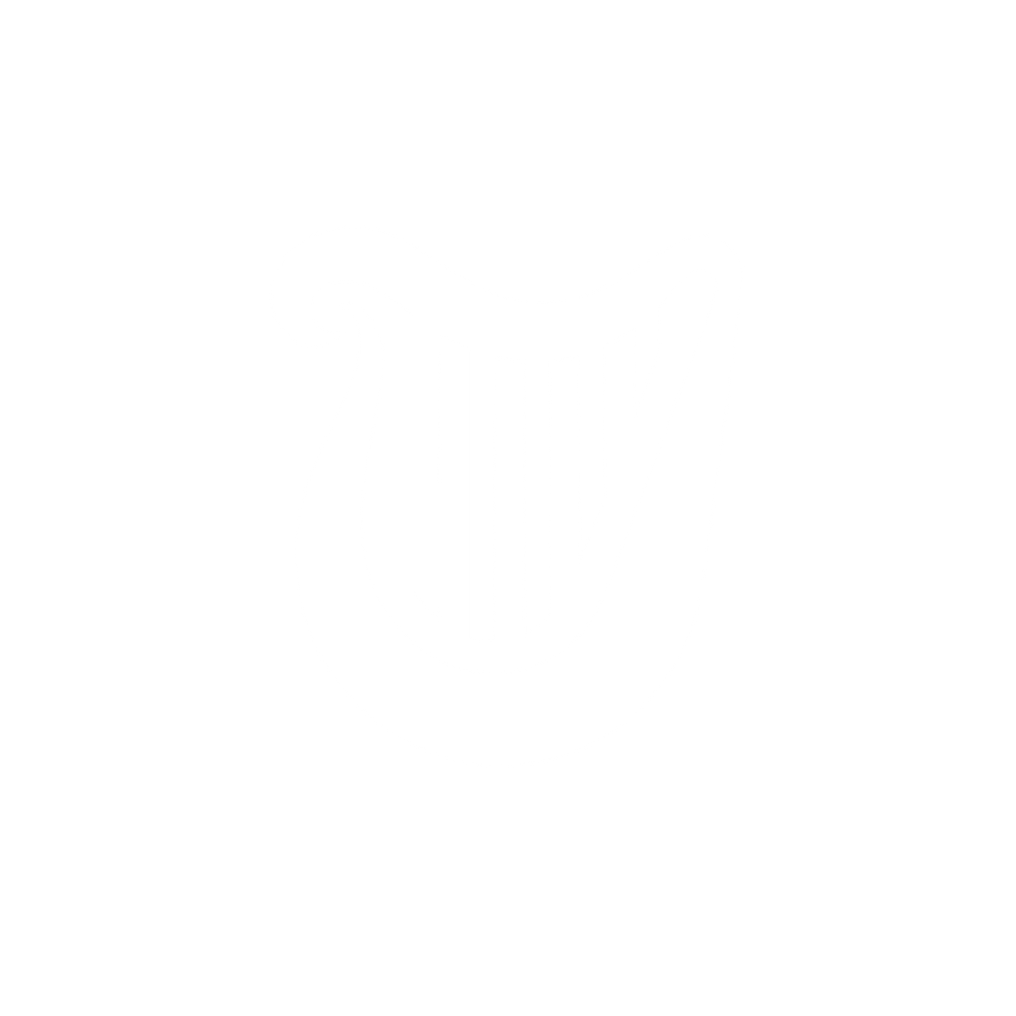 Harp Symbol Logo #ffffff