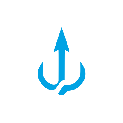 Harpoon Fishing Logo #00a3e4