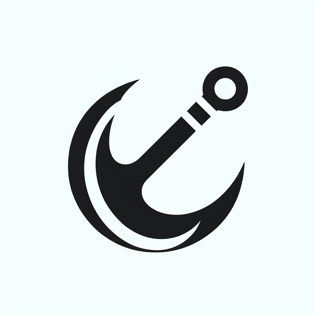 Anchor Fishing Logo