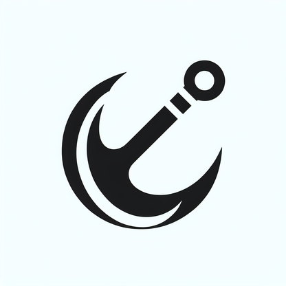 Anchor Fishing Logo