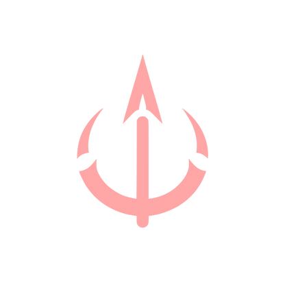 Anchor Fishing Logo #ffa6a6