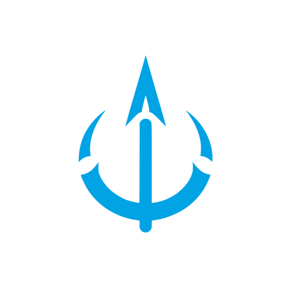 Anchor Fishing Logo #00a3e4