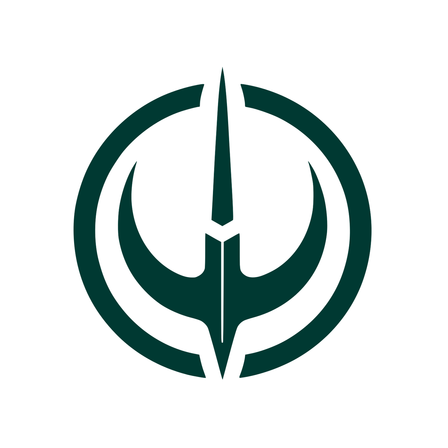 Anchor Fishing Logo #003932