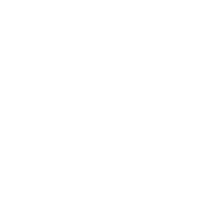 Anchor Fishing Logo #ffffff