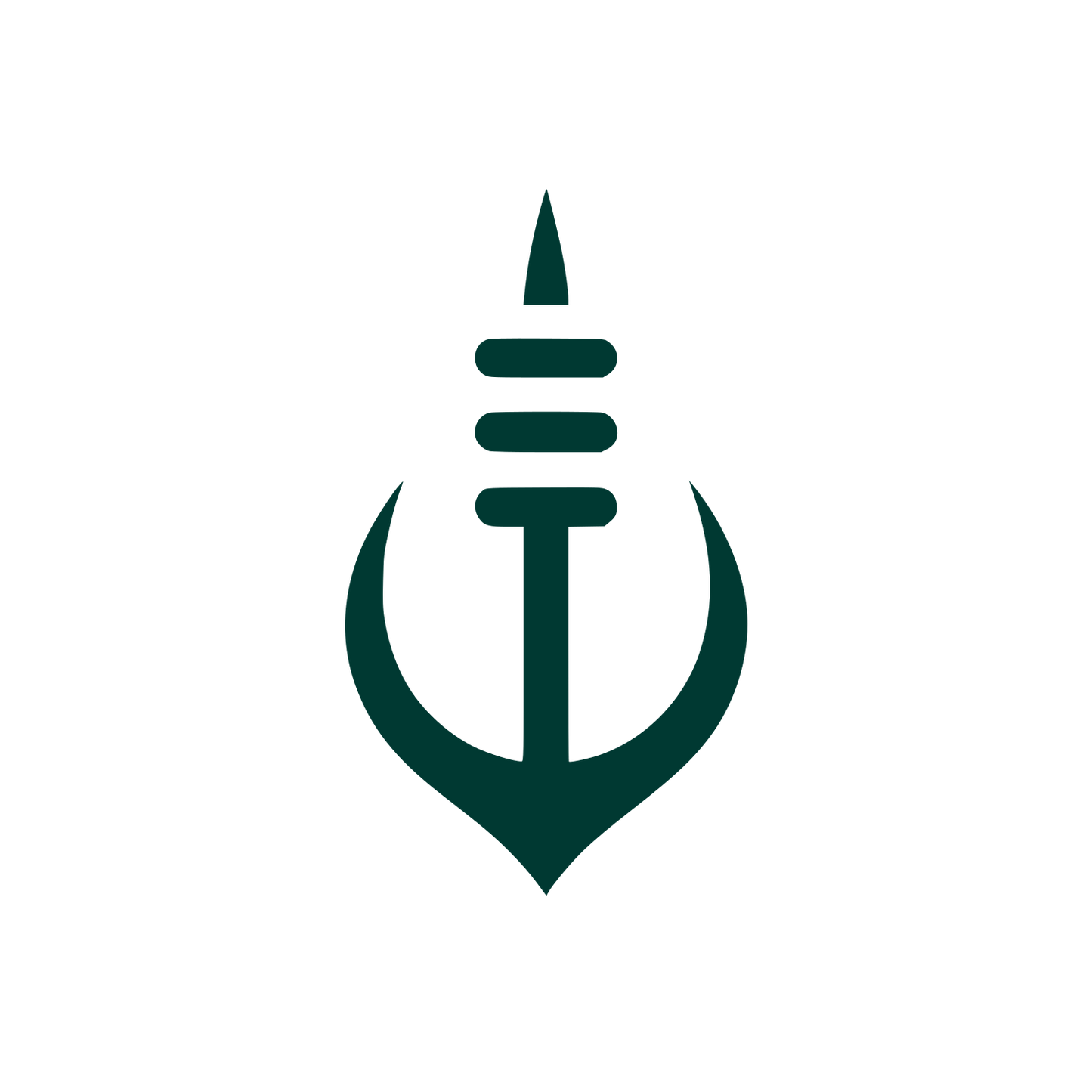 Anchor Fishing Logo #003932