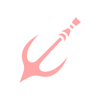 Anchor Fishing Logo #ffa6a6