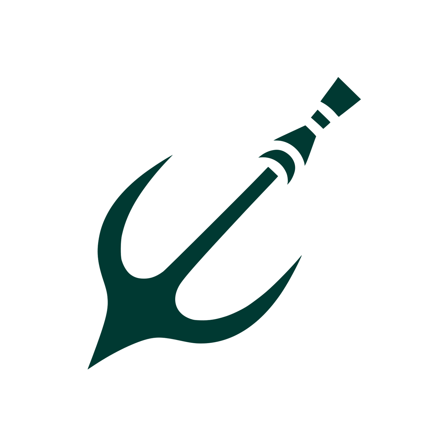 Anchor Fishing Logo #003932