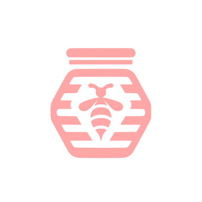 Beehive Jar Logo #ffa6a6