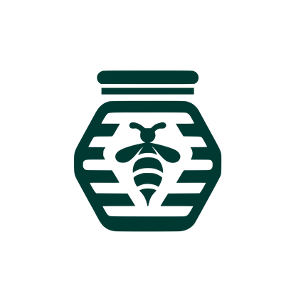 Beehive Jar Logo #003932