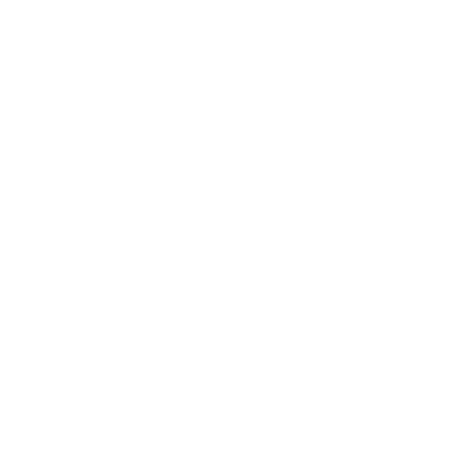 Bee Shield Logo #ffffff