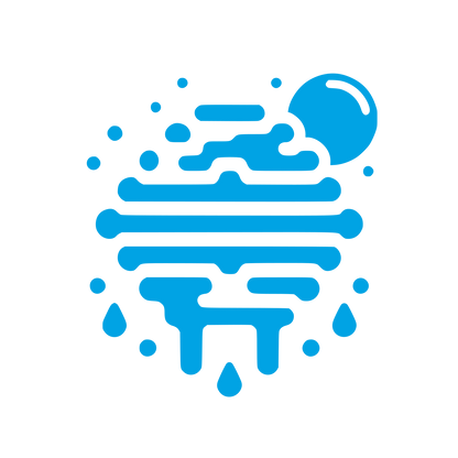 Bee Hive Logo #00a3e4