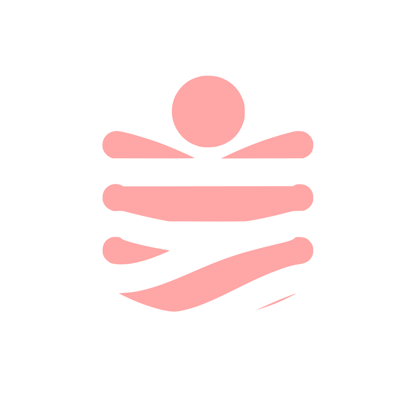 Bee Hive Logo #ffa6a6
