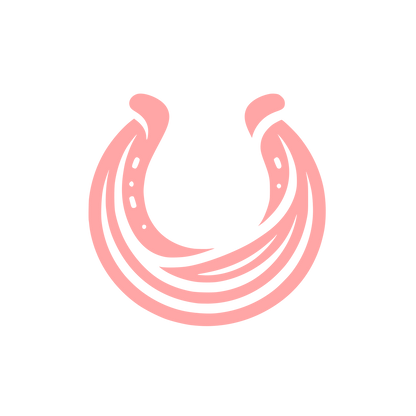 Horseshoe Logo #ffa6a6