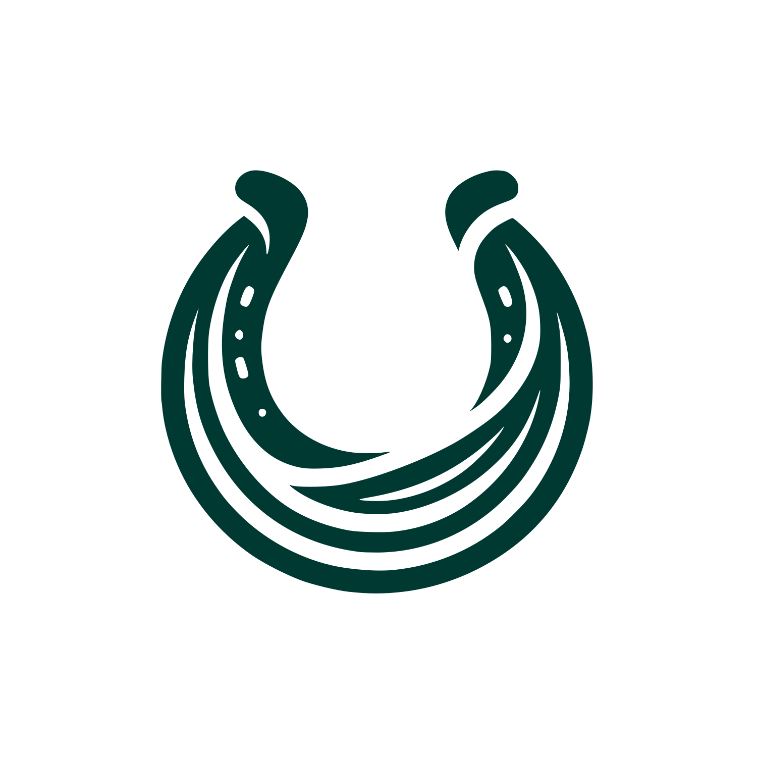 Horseshoe Logo #003932