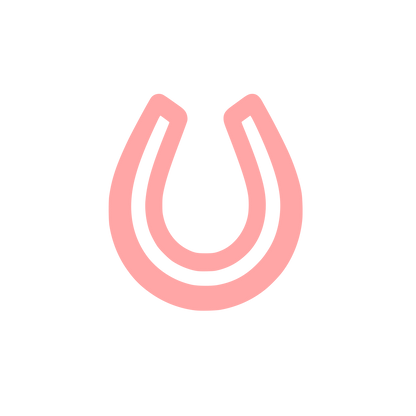 Horseshoe Logo #ffa6a6