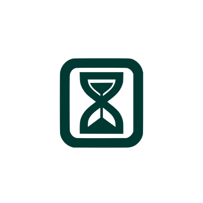 Hourglass Logo Design #003932
