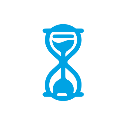 Hourglass Logo Design #00a3e4