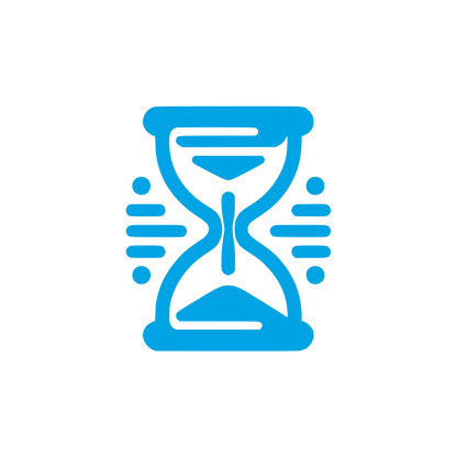 Hourglass Logo Design #00a3e4