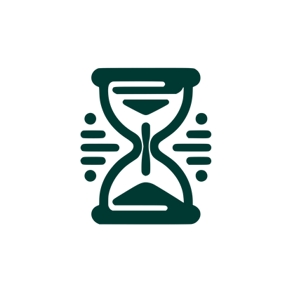 Hourglass Logo Design #003932