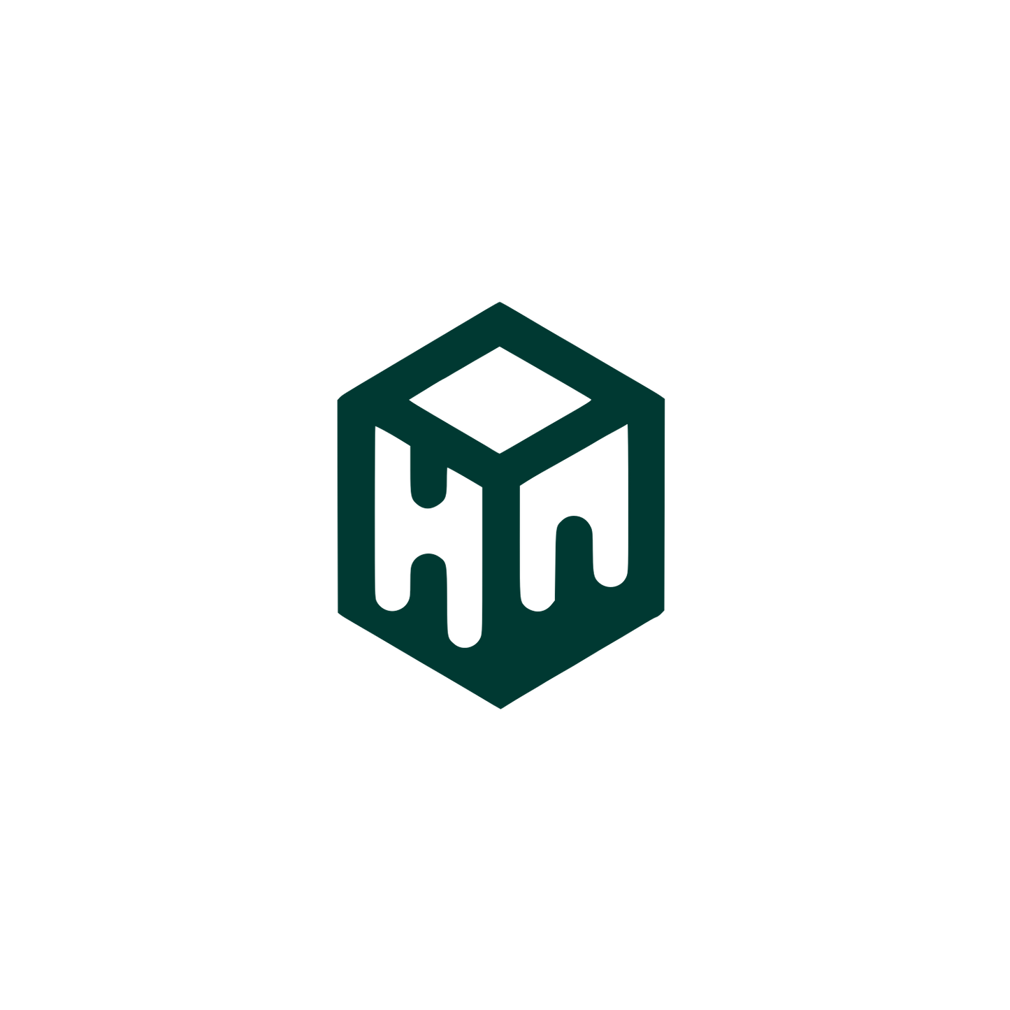 Cube Logo #003932