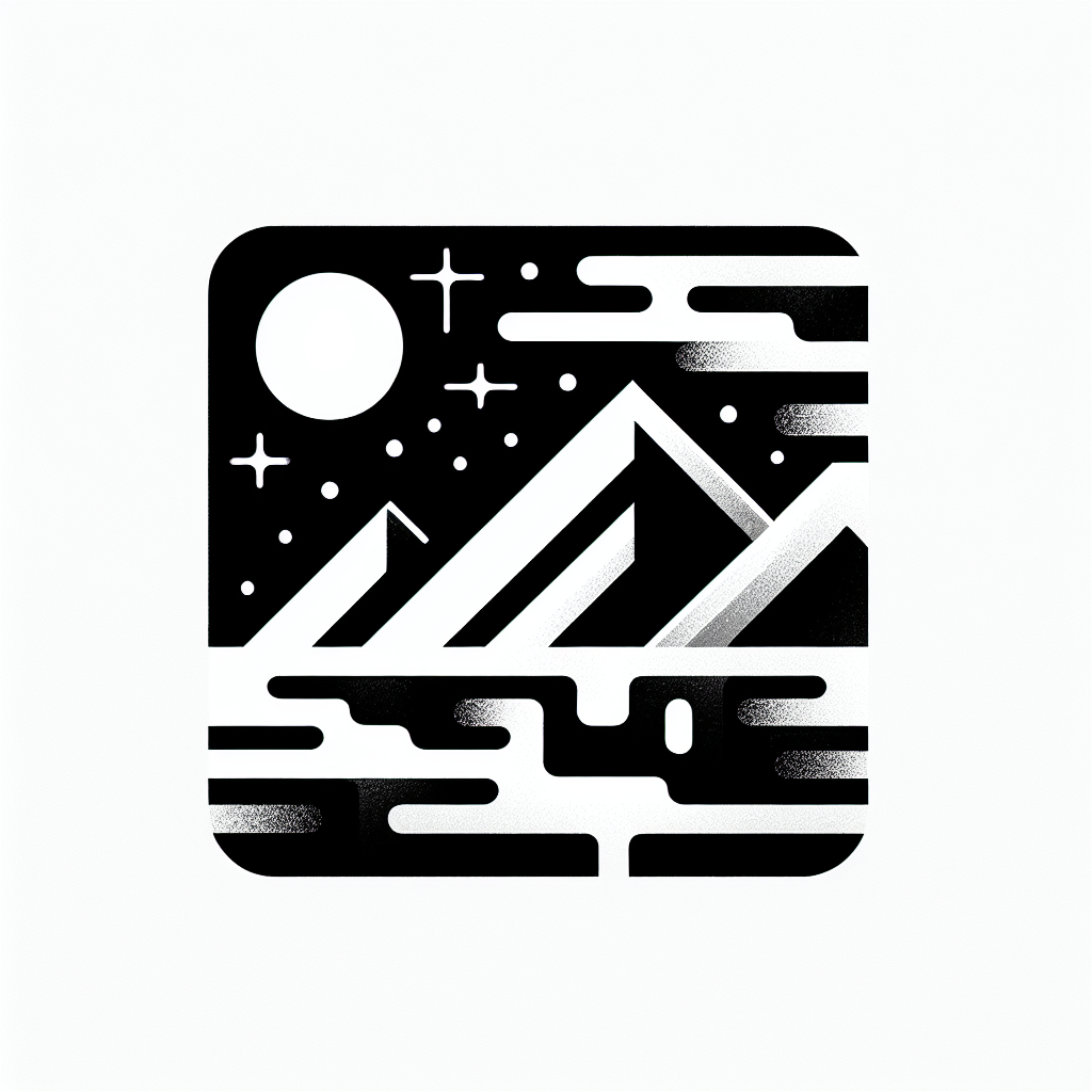 Scenic Landscape Illustration