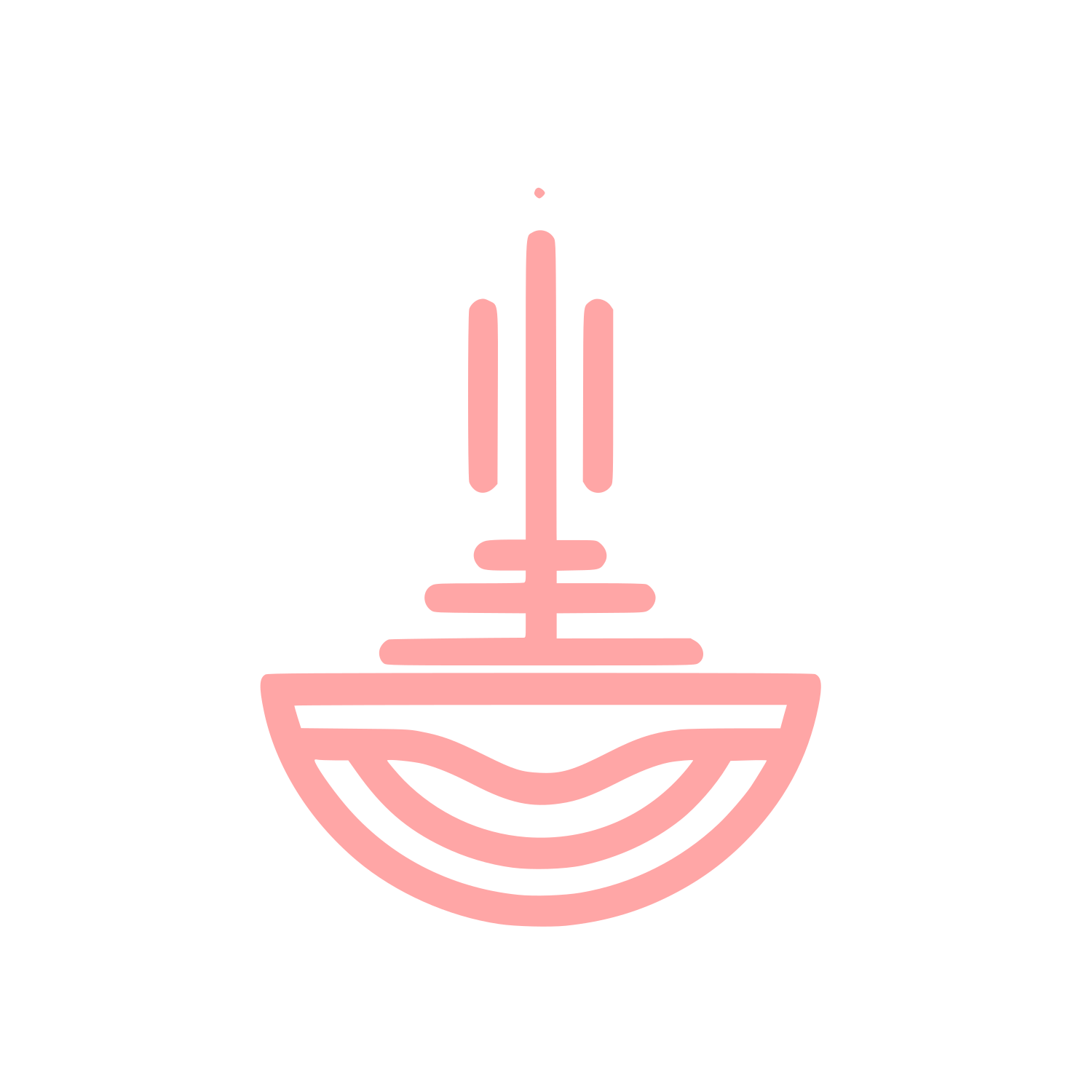 Incense Stick Logo #ffa6a6