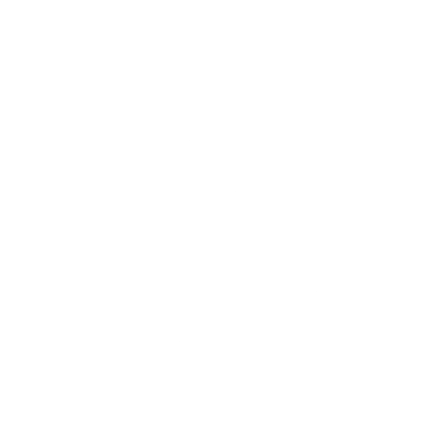 Incense Stick Logo #ffffff