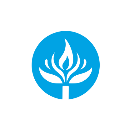 Incense Flower Logo #00a3e4